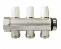 Коллектор распределительный Rehau 1", 3 контура, размер отвода-3/4" ЕК