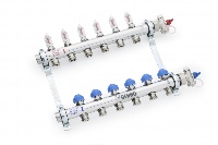 Коллектор Rehau 1", HKV-D 10, выход-3/4" ЕК, нержавеющая сталь