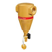 Сепаратор шлама Flamco Clean 1, 10 бар, T=120С