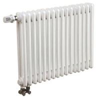 Радиатор чугунный Zehnder, Charleston Completto, 3057, 14, V001, 1/2", RAL 9016 (белый)