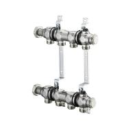 Коллектор Oventrop, 1", Multidis SH 6, выход-3/4" ЕК, нержавеющая сталь