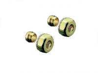 Присоединительный набор Oventrop НГ ЕК, 3/4", 15, латунь, НГ-никелированная, уплотнение-металлическое, 2 набора в комплекте