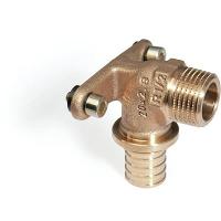 Угольник настенный Rehau Н, 16 х 1/2 бронза (RX)