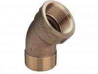 Угольник Viega 45гр., НВ, 1/2", бронза (RX)