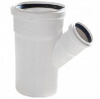 Тройник 45гр. PP Rehau Raupiano Д 110 x 50
