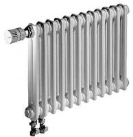 Радиатор чугунный Zehnder, Charleston Completto, 2056, 16, V001, 1/2", RAL 9016 (белый)