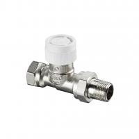 Вентиль термостатический Oventrop серия AV9, проходной, Дн 15 х 1/2", ВН, никелированный