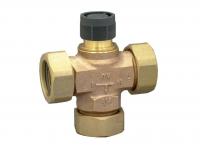 Вентиль Oventrop Tri-D TR, распределительный, трёхходовой, Дн 20, M30x1,5, НГ, плоское уплотнение