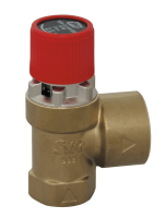 Клапан предохранительный SYR 1915, DN-20, 3/4", ВВ, 0,5-10 бар, латунь
