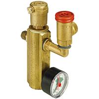Группа безопасности котла, R554P, 1", манометр-0-4 бар, 3 бар