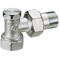 Клапан Giacomini R16D2, угловой, 3/4", 3/4", ВН, хромированный