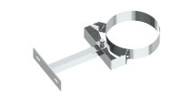 Стеновой/потолочный хомут регулируемый, отступ 150 - 250 мм, диаметр, мм-80