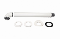 Горизонтальный комплект DN60/100, L=810