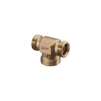 Тройник Oventrop Н ЕК, 1.1/4" х 3/4" х 1", бронза (RX)