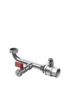 Запорный кран со сливом Reflex AG, R 1.1/2"