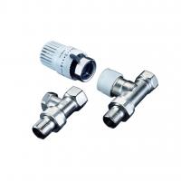 Комплект для обвязки отопительных приборов, TRV6, DN-10, Vindo TH, серия RFV6, Combi 2