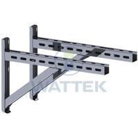 Консоль стеновая под пластину основания Wattek L-500, комплект