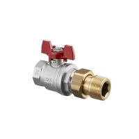 Кран шаровой Oventrop Дн 25 х 1 ВН, с плоским уплотнением