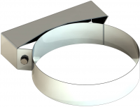 Стеновой хомут жесткий (50-75 мм), диаметр, мм-225