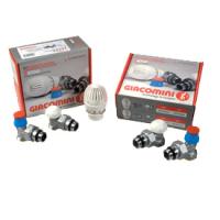 Комплект для подключения радиаторов Giacomini R470F-KV, прямой, DN-20, 3/4", 3/4", ВН, с увеличенным проходом