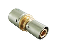 Муфта прессовая Oventrop Д 63 х 40 латунь, переходная