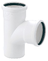Тройник 87гр. PP Rehau Raupiano Д 50