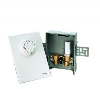 Набор терморегулятора Oventrop Unibox E T, 7-28гр.С, белый (1022632)