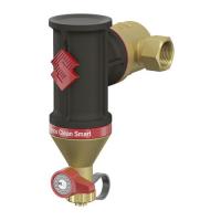 Сепаратор шлама Flamco Clean Smart 1, 10 бар, T=120С