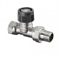 Вентиль термостатический Oventrop серия A, проходной, Дн 20 х 3/4 ВН, никелированный