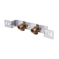 Монтажная шина Oventrop Н ЕК-В, 3/4" х 1/2", 80, крепёж-изогнутый