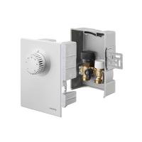 Набор терморегулятора Oventrop Unibox E plus, 7-28гр.С, 20-40гр.C, белый (1022633)