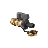 Кран шаровой Oventrop Optiflex KFE, Дн 25 х 1 Н, ручка-с ограничителем