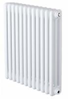 Радиатор чугунный Zehnder, Charleston, 3057, 8, №1270, 3/4", RAL 9016 (белый)