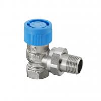 Вентиль Oventrop RF, угловой, Дн 15 х 1/2", ВН, никелированный