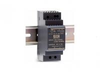 Компактный блок питания с креплением на DIN–рейку, выходное напряжение 24В, максимальная выходная мощность 60 Вт