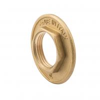 Гайка стопорная Elsen В, 3/4", латунь, с фланцем