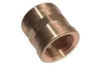 Муфта Viega ВВ, 1.1/2", бронза (RX), равнопроходная