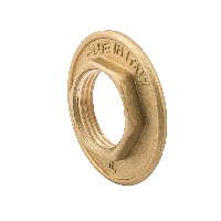 Гайка стопорная Elsen В, 3/4", латунь, без фланца