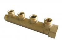 Отдельный проходной элемент Oventrop 1" на 4 отвода