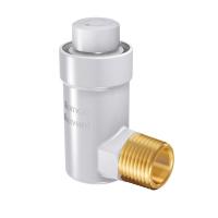 Воздухоотводчик автоматический Flamco Flexvent H, 1/2", Н, 10 бар, без автозапора, белый, угловой