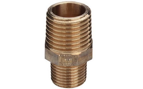 Ниппель Viega НН, 1", 3/4", бронза, редукционный